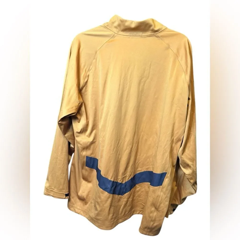 NWOT NIKE Men’s AeroShield Full Zip Golf Jacket - Gold Yellow - Size XL
